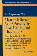 Cover-Bild zum Titel 'Advances in Human Factors, Sustainable Urban Planning and Infrastructure' von ''