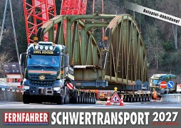 Cover-Bild zum Titel 'Schwertransporter Kalender 2027' von ''