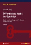 Cover-Bild zum Titel 'Öffentliches Recht im Überblick' von 'Volker M. Haug'