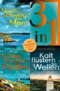 Cover-Bild zum Titel 'Nachts schweigt das Meer / Dunkel leuchten die Klippen / Kalt flüstern die Wellen - Drei Scilly-Krimis in einem Band' von 'Kate Penrose'