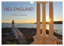 Cover-Bild zum Titel 'Neu England, Indian Summer (Wandkalender 2026 DIN A4 quer), CALVENDO Monatskalender' von 'Christian Heeb'