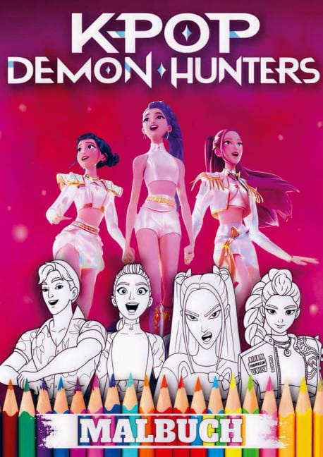 KPop Demon Hunters Malbuch - Pascal Müller