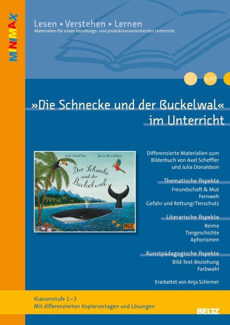 »Die Schnecke und der Buckelwal« von Axel Scheffler und Julia Donaldson - Anja Schirmer