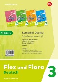 Cover-Bild zum Titel 'Flex und Flora. Lernpaket Deutsch 3 (Schulausgangsschrift) Verbrauchsmaterial' von 'Nadine Pistor, Elke Schnepf-Rimsa'