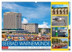 Cover-Bild zum Titel 'Seebad Warnemünde - Sehnsuchtsort an der Ostsee (Wandkalender 2026 DIN A2 quer), CALVENDO Monatskalender' von 'Holger Felix'