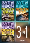 Cover-Bild zum Titel 'Dünengrab, Dünentod & Dünenkiller (Band 1-3). Ein Nordsee-Krimi-Bundle' von 'Sven Koch'