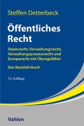 Cover-Bild zum Titel 'Öffentliches Recht' von 'Steffen Detterbeck'