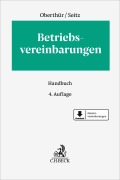 Cover-Bild zum Titel 'Betriebsvereinbarungen' von ''