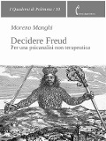 Cover-Bild zum Titel 'Decidere Freud' von 'Moreno Manghi'