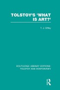 Cover-Bild zum Titel 'Tolstoy's 'What is Art?'' von 'Terry Diffey'