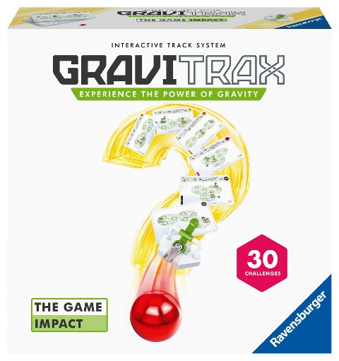 Ravensburger GraviTrax The Game Impact - Logikspiel für Kugelbahn Fans , Konstruktionsspielzeug für Kinder ab 8 Jahren - 