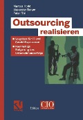 Cover-Bild zum Titel 'Outsourcing realisieren' von 'Marcus Hodel, Alexander Berger, Peter Risi'