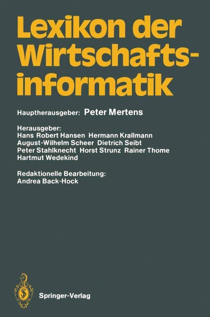 Lexikon der Wirtschaftsinformatik - 