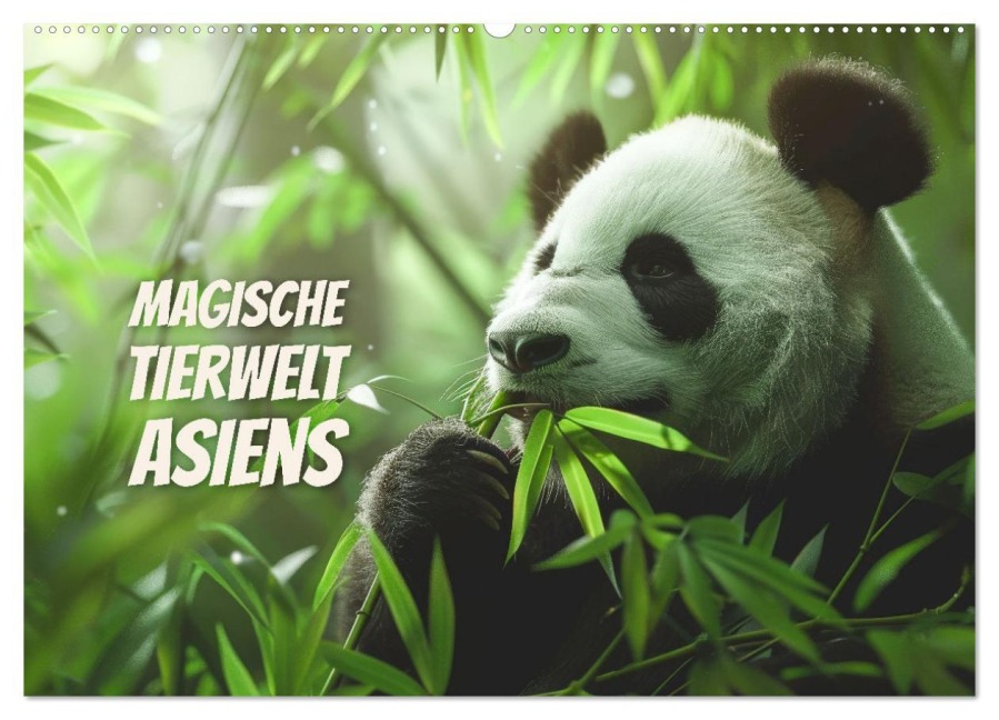 Magische Tierwelt Asiens (Wandkalender 2026 DIN A2 quer), CALVENDO Monatskalender - Peter R. Stuhlmann