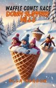 Cover-Bild zum Titel 'Waffle Cones Race Down Slippery Hills' von 'Ella Meadow'