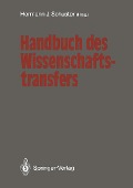 Cover-Bild zum Titel 'Handbuch des Wissenschaftstransfers' von ''