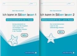 Cover-Bild zum Titel 'Ich kann in Silben lesen 1 und 2 - Schülerarbeitshefte für die 1. und 2. Klasse' von 'Katrin Langhans'