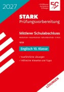 Cover-Bild zum Titel 'STARK Lösungen zu Englisch - Mittlerer Schulabschluss (MSA) 2027 NRW - Prüfungsvorbereitung' von ''
