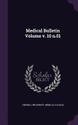 Cover-Bild zum Titel 'Medical Bulletin Volume v. 10 n.01' von ''