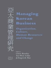 Managing Korean Business - 