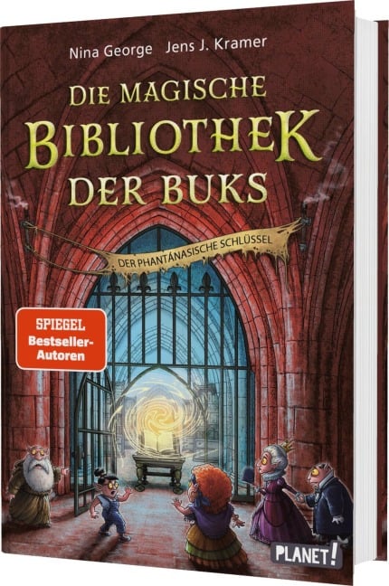 Die magische Bibliothek der Buks 3: Der Phantánasische Schlüssel - Nina George, Jens J. Kramer