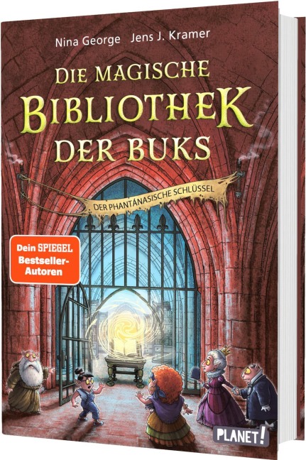 Die magische Bibliothek der Buks 3: Der Phantánasische Schlüssel - Nina George, Jens J. Kramer