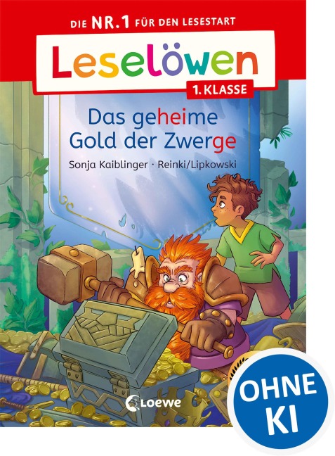 Leselöwen 1. Klasse - Das geheime Gold der Zwerge - Sonja Kaiblinger