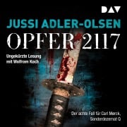 Cover-Bild zum Titel 'Opfer 2117. Der achte Fall für Carl Mørck, Sonderdezernat Q' von 'Jussi Adler-Olsen'