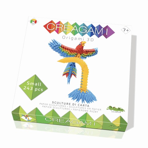 CREAGAMI - Origami 3D Papagei 243 Teile - 