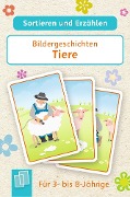 Cover-Bild zum Titel 'Bildergeschichten - Tiere' von ''