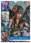 Cover-Bild zum Titel 'Fahrt ins Abenteuer - Angel-Bikerinnen erkunden die Welt (Wandkalender 2026 DIN A4 hoch), CALVENDO Monatskalender' von 'Steffen Gierok-Latniak'