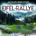 Cover-Bild zum Titel 'Eifel-Rallye (Kriminalroman aus der Eifel)' von 'Jacques Berndorf'