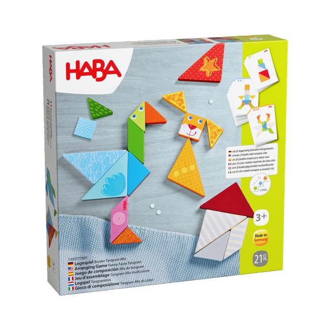 Legespiel Bunter Tangram-Mix - 