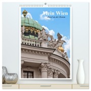Cover-Bild zum Titel 'Mein Wien. Juwel an der Donau (hochwertiger Premium Wandkalender 2026 DIN A2 hoch), Kunstdruck in Hochglanz' von 'Elisabeth Stanzer'