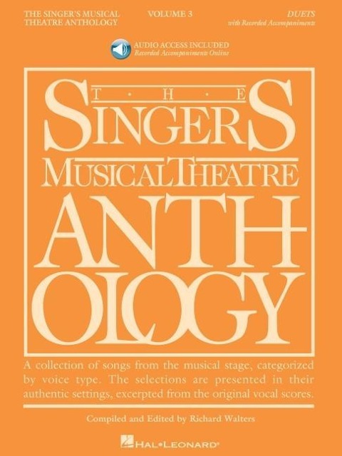 Singer's Musical Theatre Anthology Duets Volume 3 Book/Online Audio [With CD (Audio)] - 