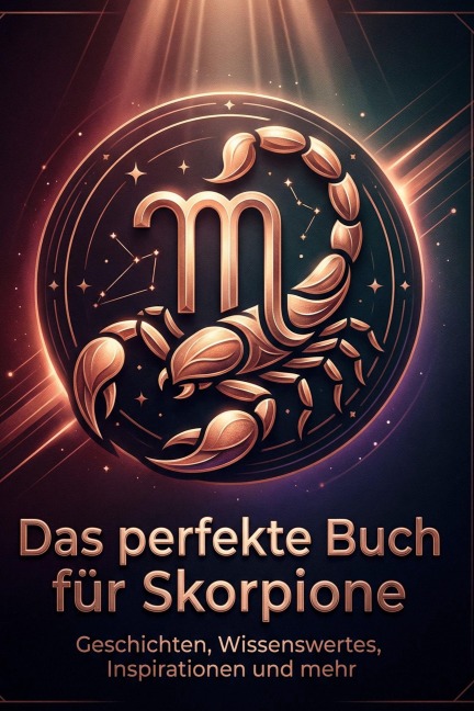 Das perfekte Buch für Skorpione - Sarah Lang