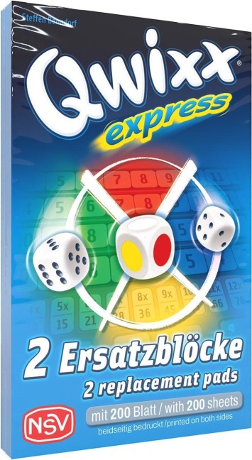 Qwixx - Express - Ersatzblöcke - 