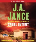 Cover-Bild zum Titel 'Cruel Intent' von 'J A Jance'