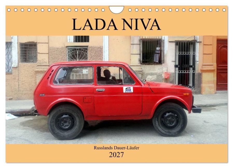 LADA NIVA - Russlands Dauer-Läufer (Wandkalender 2027 DIN A4 quer), CALVENDO Monatskalender - Henning von Löwis of Menar