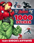 Cover-Bild zum Titel '1000 stickers Marvel Avengers' von ''