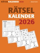 Cover-Bild zum Titel 'Rätselkalender 2026. Der beliebte Abreißkalender für alle Rätselfreunde' von 'Eberhard Krüger'