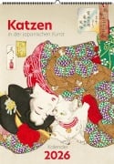 Cover-Bild zum Titel 'Katzen in der japanischen Kunst. Wandkalender 2026' von ''