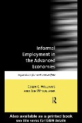 Cover-Bild zum Titel 'Informal Employment in Advanced Economies' von 'Colin C. Williams, Jan Windebank'