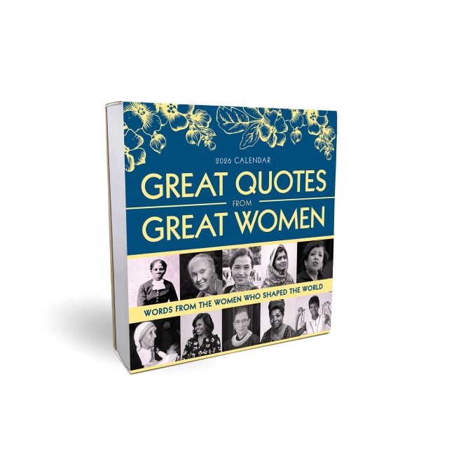 2026 Great Quotes from Great Women Boxed Calendar - Sourcebooks