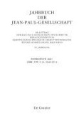 Jahrbuch der Jean-Paul-Gesellschaft Band 45/ 2010 - 