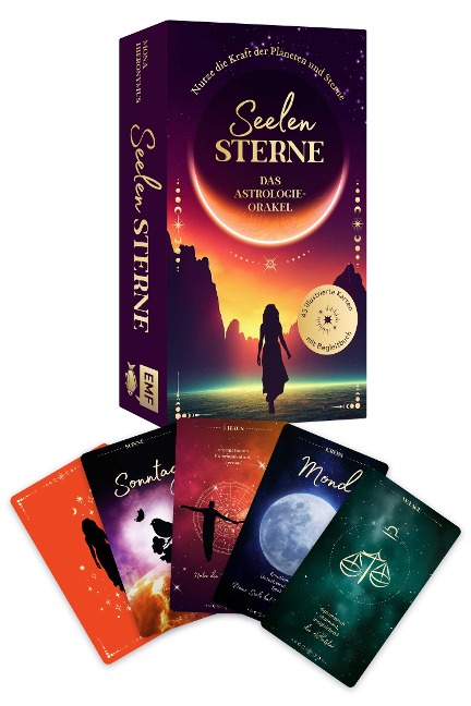 Orakel-Kartenset: Seelensterne - Das Astrologie-Orakel - Mona Hieronymus