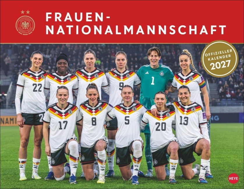 DFB Frauen Posterkalender 2027 - 