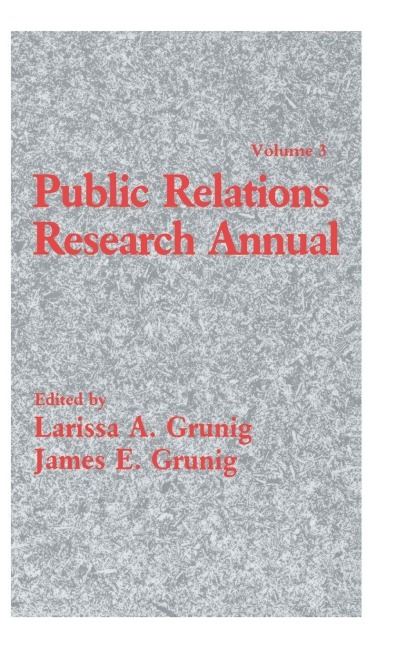 Public Relations Research Annual - 