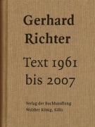 Cover-Bild zum Titel 'Text 1961 bis 2007. Sonderausgabe' von 'Gerhard Richter'