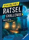 Cover-Bild zum Titel 'Stay alive! Rätsel-Challenge - Überlebe in Atlantis' von 'Elena Bruns'